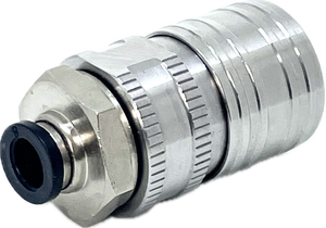 Stainless Steel 8mm hose connector (H2M8)